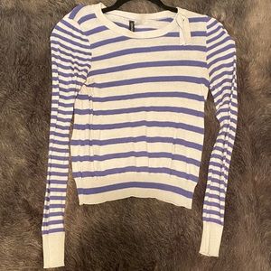H&M Stripped Indigo Sweater